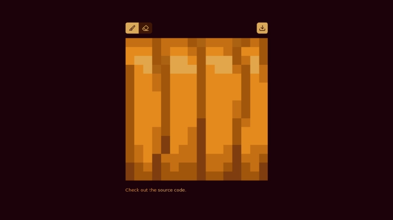 A screenshot of the homepage of the Minecraft Pumpkin Carver website